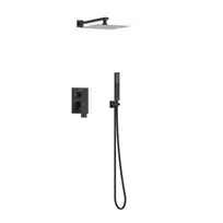 Potinkinis dušo komplektas Balneo Cascade Model 3 Black