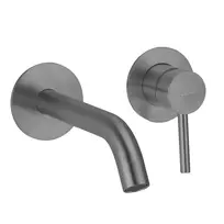 Potinkinis maišytuvas praustuvui Balneo Cascade Gun Metal