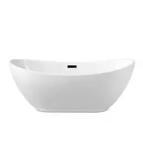 Laisvai pastatoma vonia Balneo Parma 170cm - Juoda - 170cm