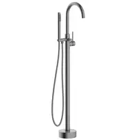 Laisvai pastatomas vonios maišytuvas Cascade Gun Metal