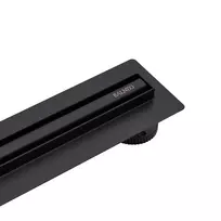 Dušo latakas Balneo Slim & Low Proline Black - 70cm - Juoda