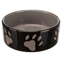 TRIXIE keraminis dubenėlis su letenėlių atspaudais, 0,3 l, 12 cm, (pakuotė 4) | 0TR165_24531 | 4047974245316
