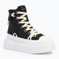 Moteriški batai INUIKII Matilda Canvas High black