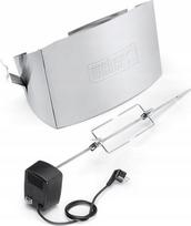 Elektrinis iešmas Weber Q300/Q3000, 16x23x80 cm, sidabrinės spalvos