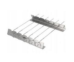 Iešmų rinkinys su stovu Lund 99840, 31 cm, sidabrinės spalvos