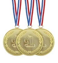 Set of "3 GOLD MEDALS"