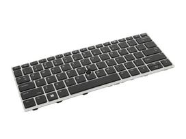 HP EliteBook 830 730 735 G5 G6, backlight, trackpoint, US-išdėstymas
