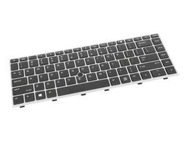 HP EliteBook 745 840 846 G5 G6, ZBook 14U G5 G6, backlight, trackpoint, US-išdėstymas