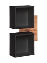 Pakabinama lentyna Easy Typ 04, juoda