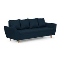 Sofa Nenurodyta ALI trivietė, tamsiai mėlyna, su miego funkcija