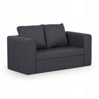 Sofa-lova MOCCA modelis 150x68 su moderniu pilku apmušalu