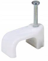 Flop-6/4 Ydyp 2x1mm plokšti kabelių laikikliai, 100 vnt.