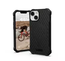 Urban Armor Gear UAG Essential Armor phone case with MagSafe support for iPhone 14 Plus, black