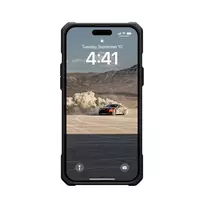 Urban Armor Gear UAG Monarch phone case for iPhone 15 Plus black