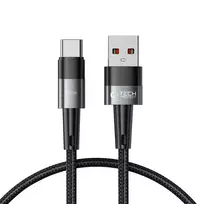 Tech-Protect UltraBoost data transfer and charging cable | USB-A to USB-C | 66W | 0.5m | gray