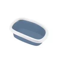 stefanplast Cat litter box Sprint 10, 43x31x14cm, blue/white