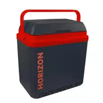GIO`STYLE Cool Box Electric Horizon L 12/230V Hot and Cold 26L, dark gray/red