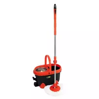 GIO`STYLE Floor Cleaning Set Love Spin Mop 360°, assorted, 4 colors
