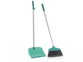 Leifheit Long-handled Scrubbing Scoop and Brush