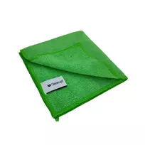 QLEANUP Microfiber cloths, 250gsm, 30x30 cm, pack of 10, green