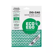 ECO EGO Microfiber cloth ZIG-ZAG