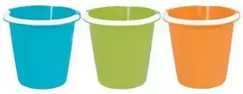 Curver Bucket Bingo 10L mix – blue/green/orange