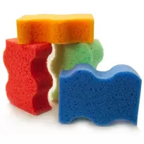 MARTINI SPA Wavy Color exfoliating sponge