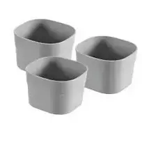 Curver Box-divider set, 3gb. Infinity Recycled XS, 8x8x5cm, grey