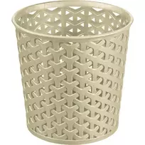 Curver My Style S round basket, Ø10.5cm, cream