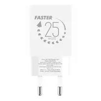 Obal:Me travel charger | 25W | USB-A | USB-C | White