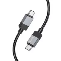 Hoco X110 data transfer and charging cable | USB-C to USB-C | PD, QC 3.0 | 60W | 1m | black
