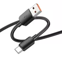 Hoco X96 data transfer and charging cable | USB-A to USB-C | PD | 100W | 1m | black