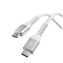 Spigen EB10010CCA data transfer and charging cable | USB-C to USB-C | 100W | 1m | white