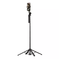Wozinsky Selfie stick WH181-Y1S 1.75m aluminum alloy telescopic tripod with phone holder – black