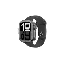 marka niezdefiniowana AmazingThing Titan Pro Metal Case for Apple Watch Series 11 46mm Aluminum - Black
