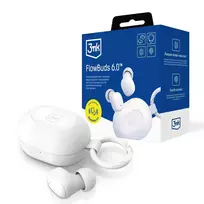3mk Protection TWS 3mk FlowBuds 6.0 Wireless Headphones - White