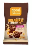 GOOD CALORIES Roasted oat snack with Belgian chocolate, 40g