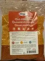 Klingai Rye bread with paprika, 400g