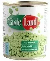 Taste Land Green peas in a metal can, 850g/530g