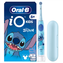 Oral-B Electric Toothbrush with Travel Case, 6+ | iO Kids Disney Stitch | Rechargeable | For kids | Includes 1 brush head | 3 brushing modes