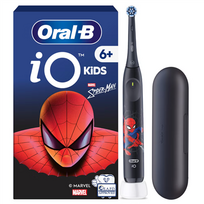 Oral-B Electric Toothbrush with Travel Case, 6+ | iO Kids Marvel Spiderman | Rechargeable | For kids | Includes 1 brush head | 3 brushing modes