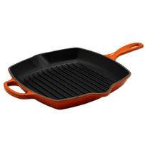 LE CREUSET Signature Square Grill Pan 26cm, oven red (20183260900422)