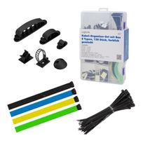 Logilink Cable organizer set in a box, 8 pieces