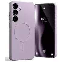 Mercury MagSafe Semi-Silicone Case for Samsung Galaxy S24 FE S721 in Lilac Purple