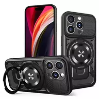 TFO Defender Armor Mag Case for iPhone 15 Pro Max, 6.7" black