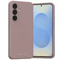 Mercury Silicone phone case for Samsung Galaxy S25 FE (S731) beige