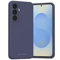 Mercury Silicone phone case for Samsung Galaxy S25 FE (S731) purple gray