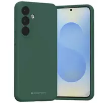 Mercury Silicone phone case for Samsung Galaxy S25 FE (S731) green