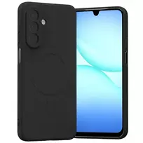 Mercury Semi-silicone phone case with MagSafe support for Samsung Galaxy A17 4G (A175) black