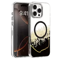 TFO Epoxy Mag phone case with MagSafe support for iPhone 16 Pro, black